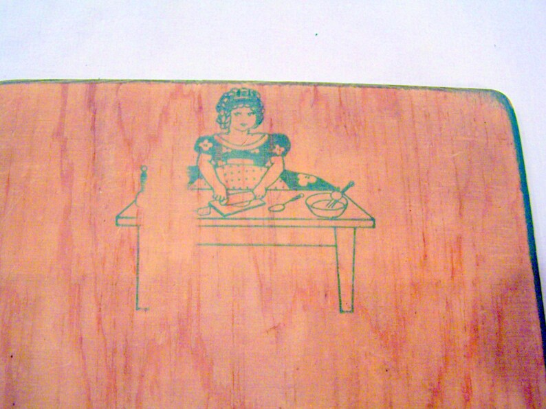 c 1950s Vintage children/'s cutting board kitchen toy
