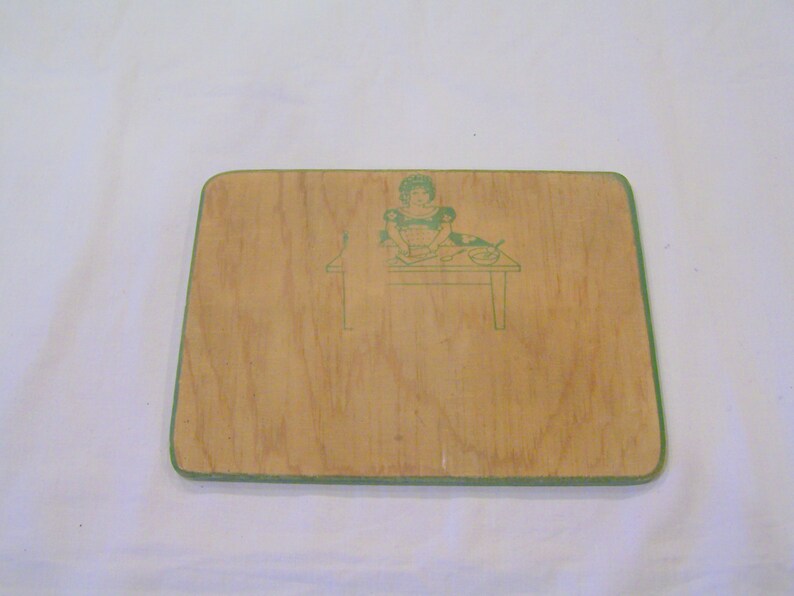 c 1950s Vintage children/'s cutting board kitchen toy