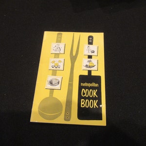 Metropolitan Life Insurance Company cookbook, advertising piece, c. 1964