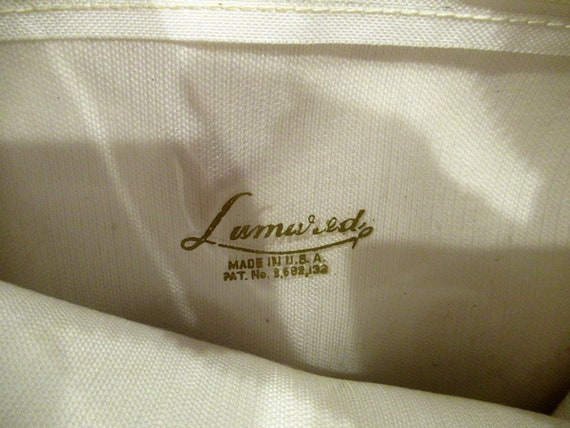 Lumured white mesh purse handbag evening bag, c. … - image 3