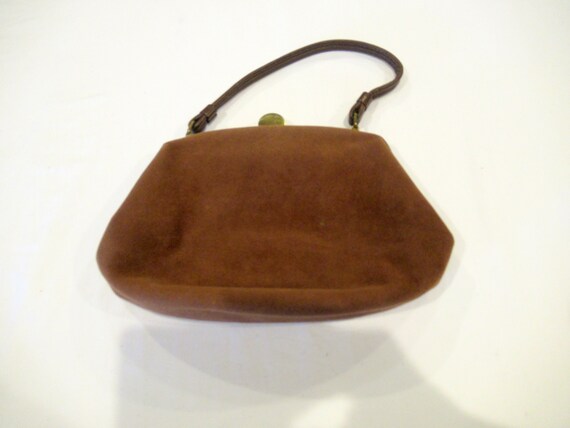 Vintage Coblentz Original Black Satin Handbag Gem