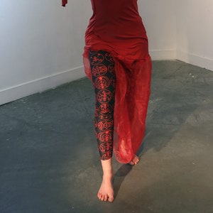 Occult Seals Leggings / Magical Seals / Magick Seals / Occult Symbols / Satanic Leggings / Occult Apparel / Witchy / Goetia