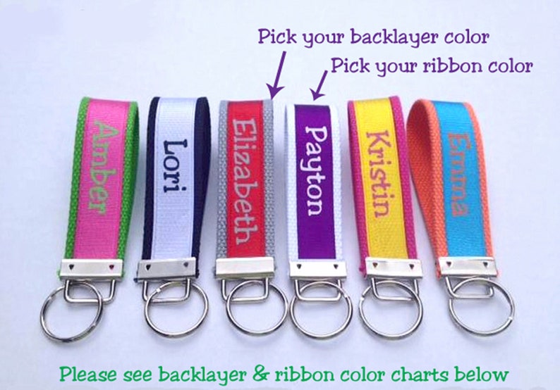 personalised arabic name keyrings