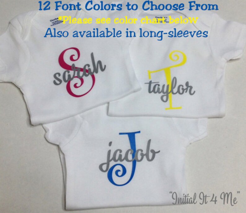 etsy personalized baby clothes