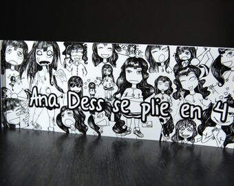 Comic book : "Ana Dess se plie en 4" - Tome 1 - humor and ecology