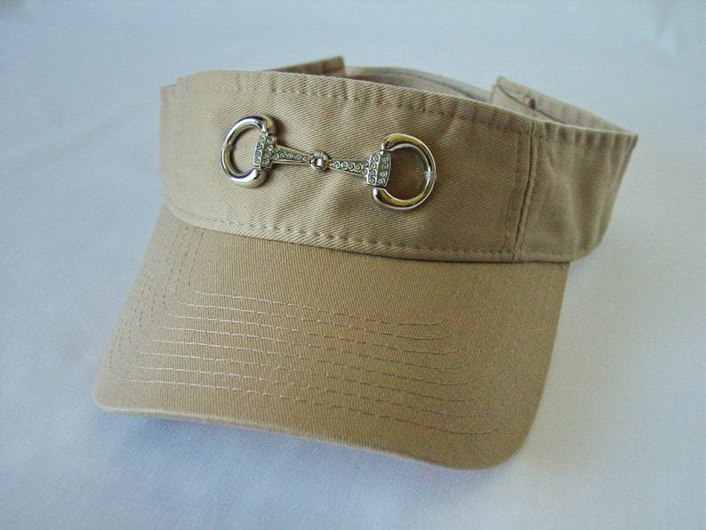 Equestrian Visor Horse Sun Visor Khaki Equestrian Hat - Etsy
