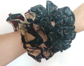 Equestrian Horseshoe Scrunchies, Equestrian Scrunchies, Horse Hair Tie