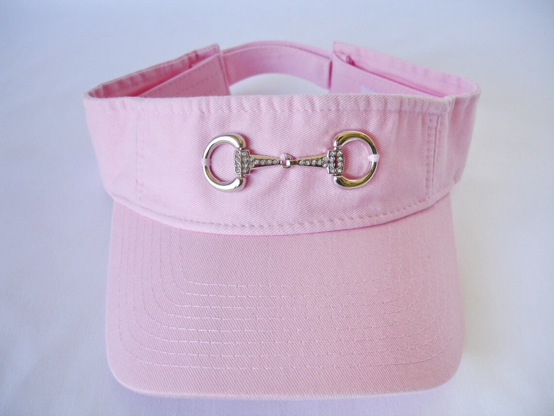 Equestrian Visor Horse Sun Visor Snaffle Bit Visor Black Etsy