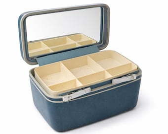 Estuche rígido vintage para maquillaje Samsonite Silhouette Baby