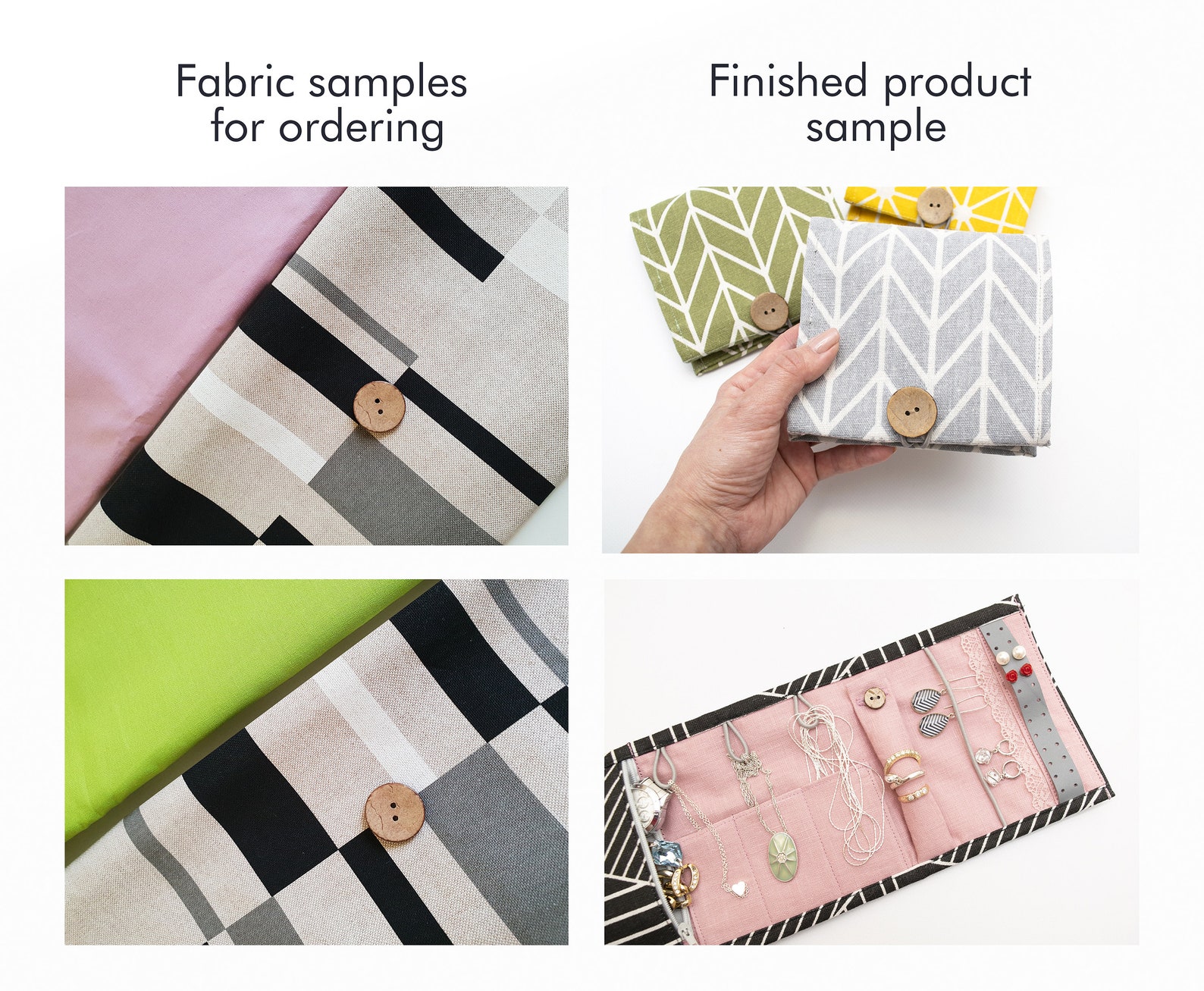 Travel Organizer Jewelry Roll MINI Holder for Jewelry Travel Etsy