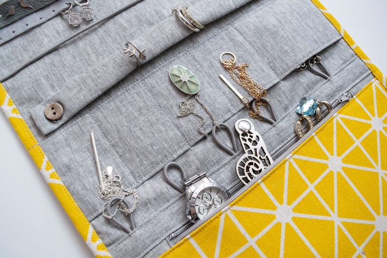 Travel Jewelry Organizer Holder for Jewelry Storage Travel Etsy