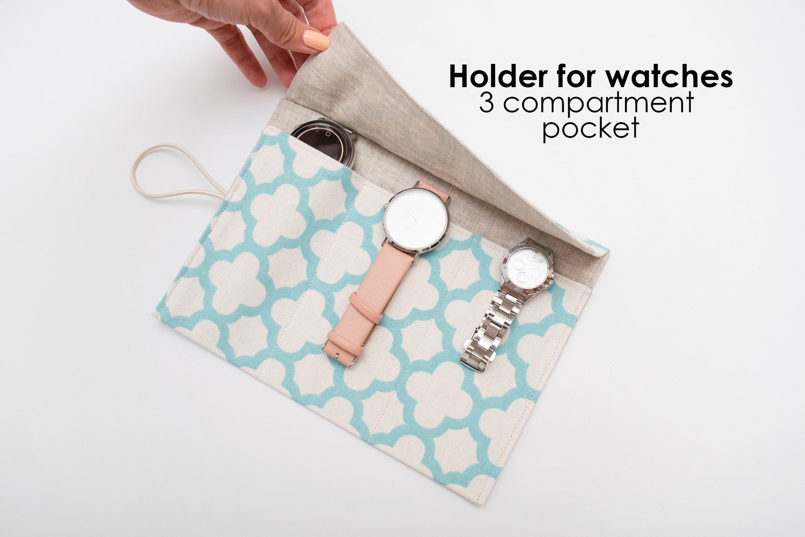 Travel Watch Case Travel Watch Holder Bracelets Storing Etsy