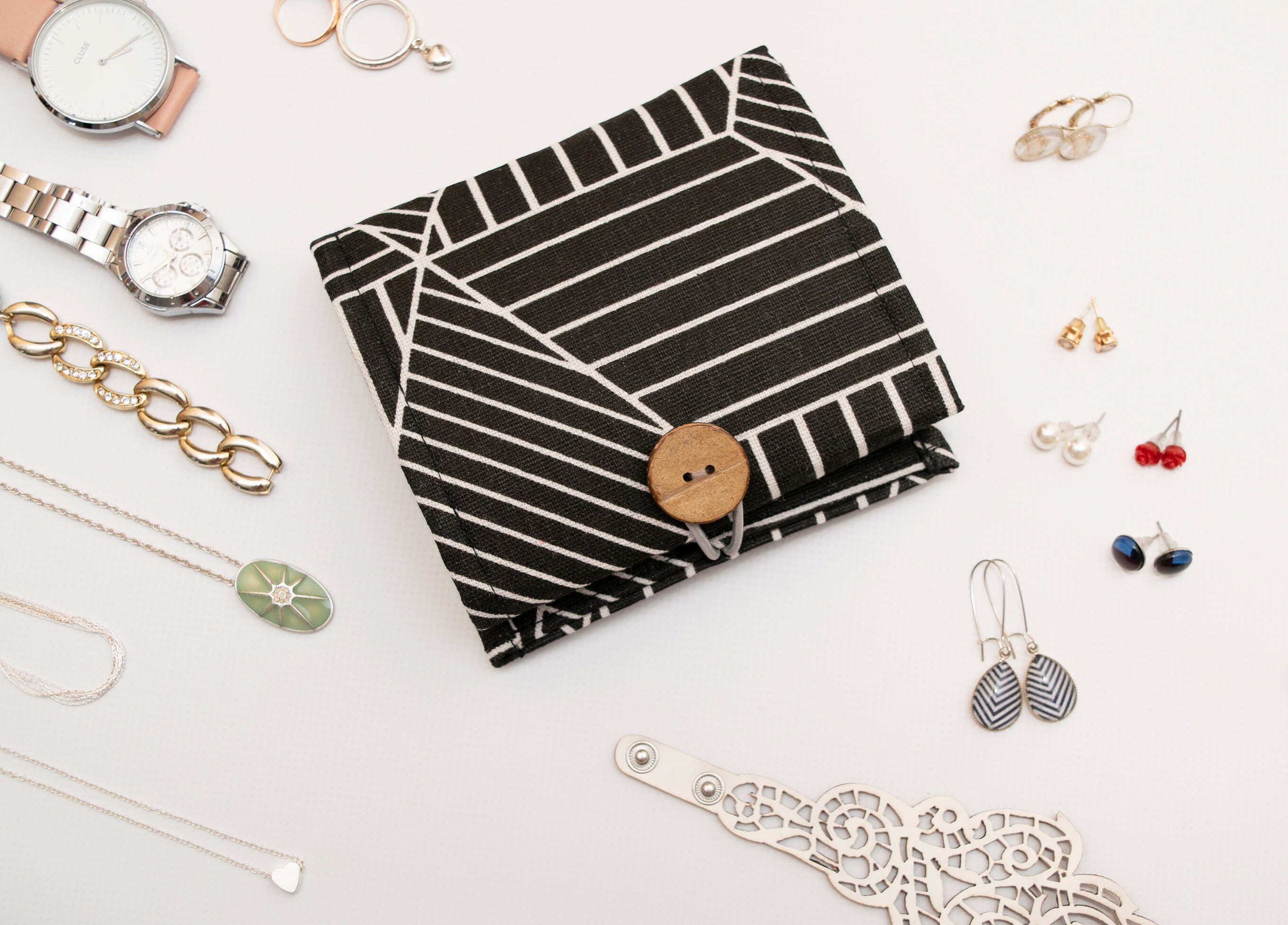 Travel Jewelry Organizer MINI Jewelry case travel holder Bag Etsy