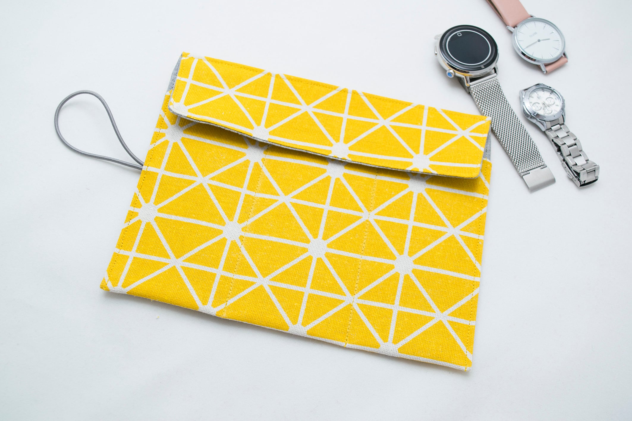 Watch Organizer. Gray Watch Holder Case. Road Linen Holder for Etsy