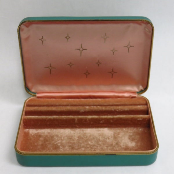 Vintage Jewelry Box Travel Case Farrington Texol