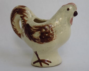 Vintage Chicken Cream Pitcher Rio Hondo Pottery