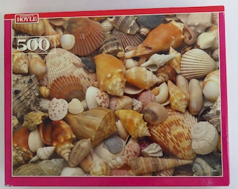 Vintage Hoyle Jigsaw Puzzle “Shell Collection”  500 Pieces NIB