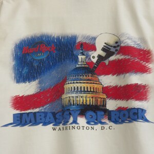 Vintage Hard Rock Cafe T-Shirt Embassy of Rock Washington DC