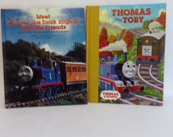 Thomas-Eisenbahn-Kinderbücher „Meet Thomas the Tank Engine“ und „Thomas and Toby“