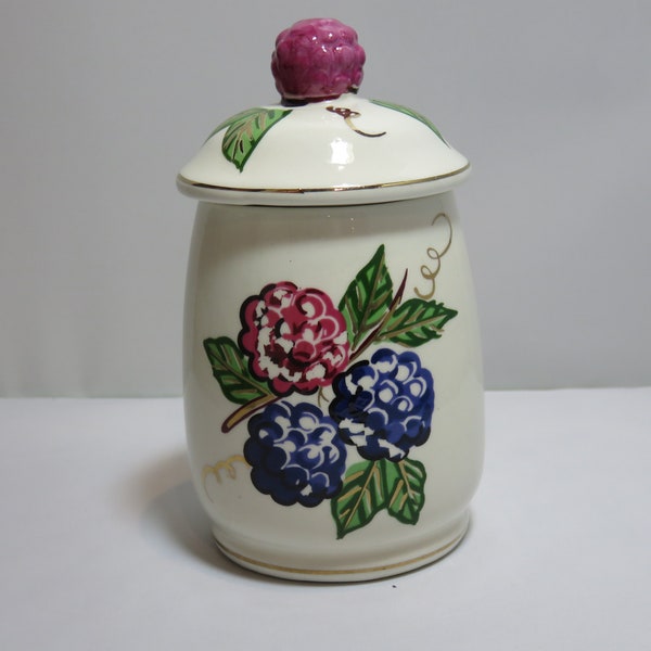 Vintage Jam Jar Knott's Berry Farm Hand Painted Japan 1950's