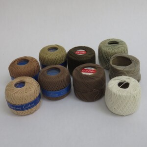 Clover Japan Darning Yarn 5 Hues of Neutral Tones or Blue 