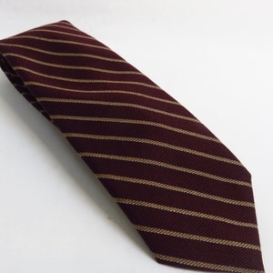 Vintage Wool Tie Allen Solly Scottish Wool Striped
