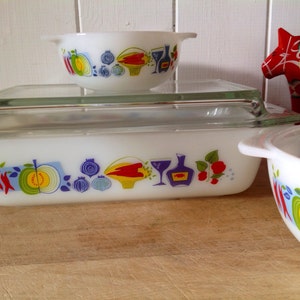 Ancien support chauffant JAJ pour casserole oblong Pyrex 542 CALORETTES