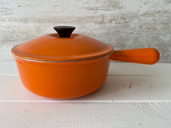 Vintage Sauce Pan in the Iconic Orange - Etsy