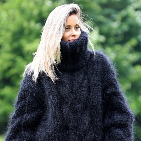 Black thick cheap jumper