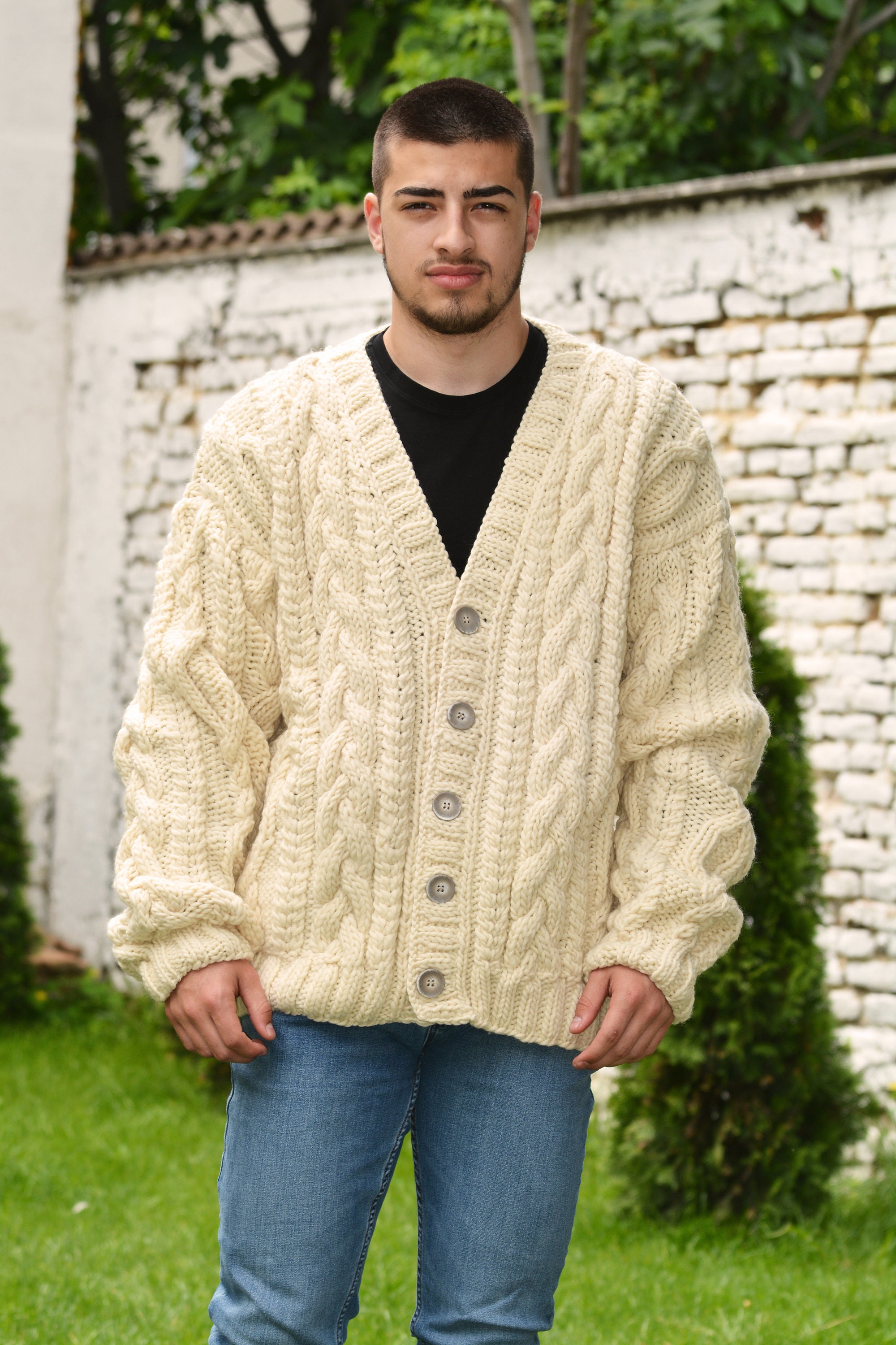 WACKOMARIA ARAN CARDIGAN / New with tags / Includes shipping