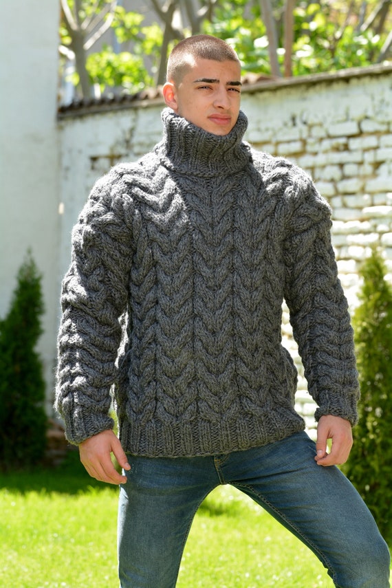 dikke kabeltrui heren