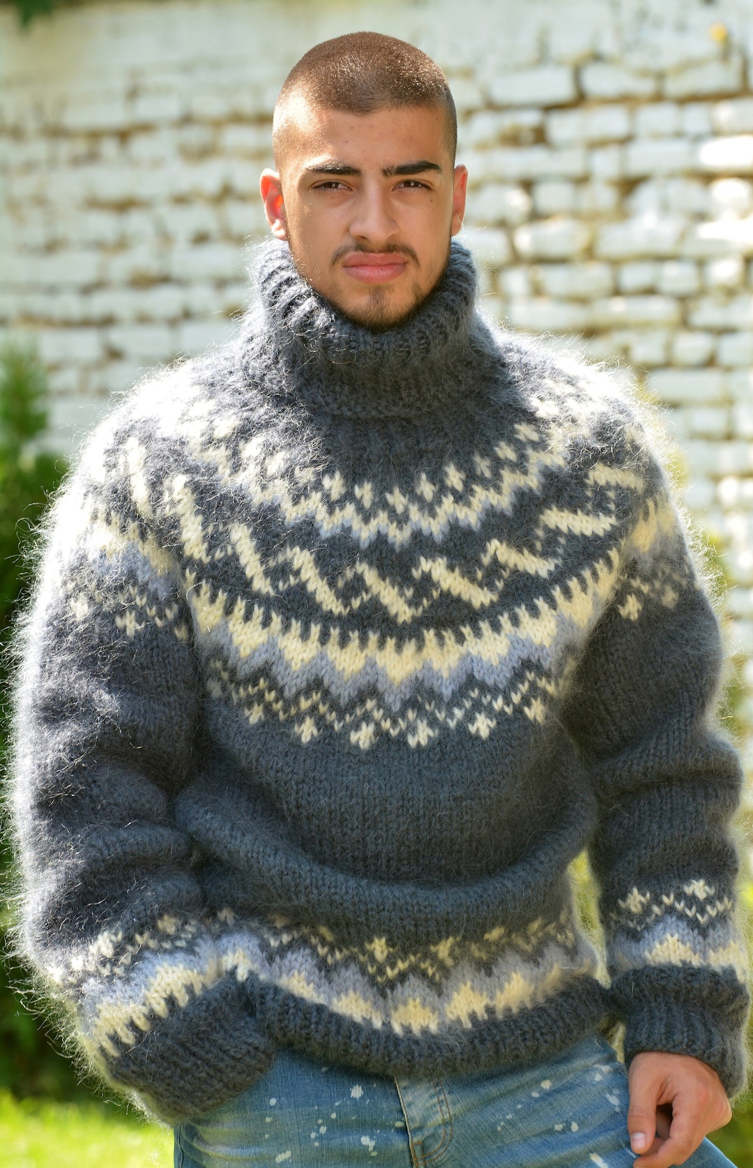 Herren Norweger Giesswein Norweger Strickjacke Lares