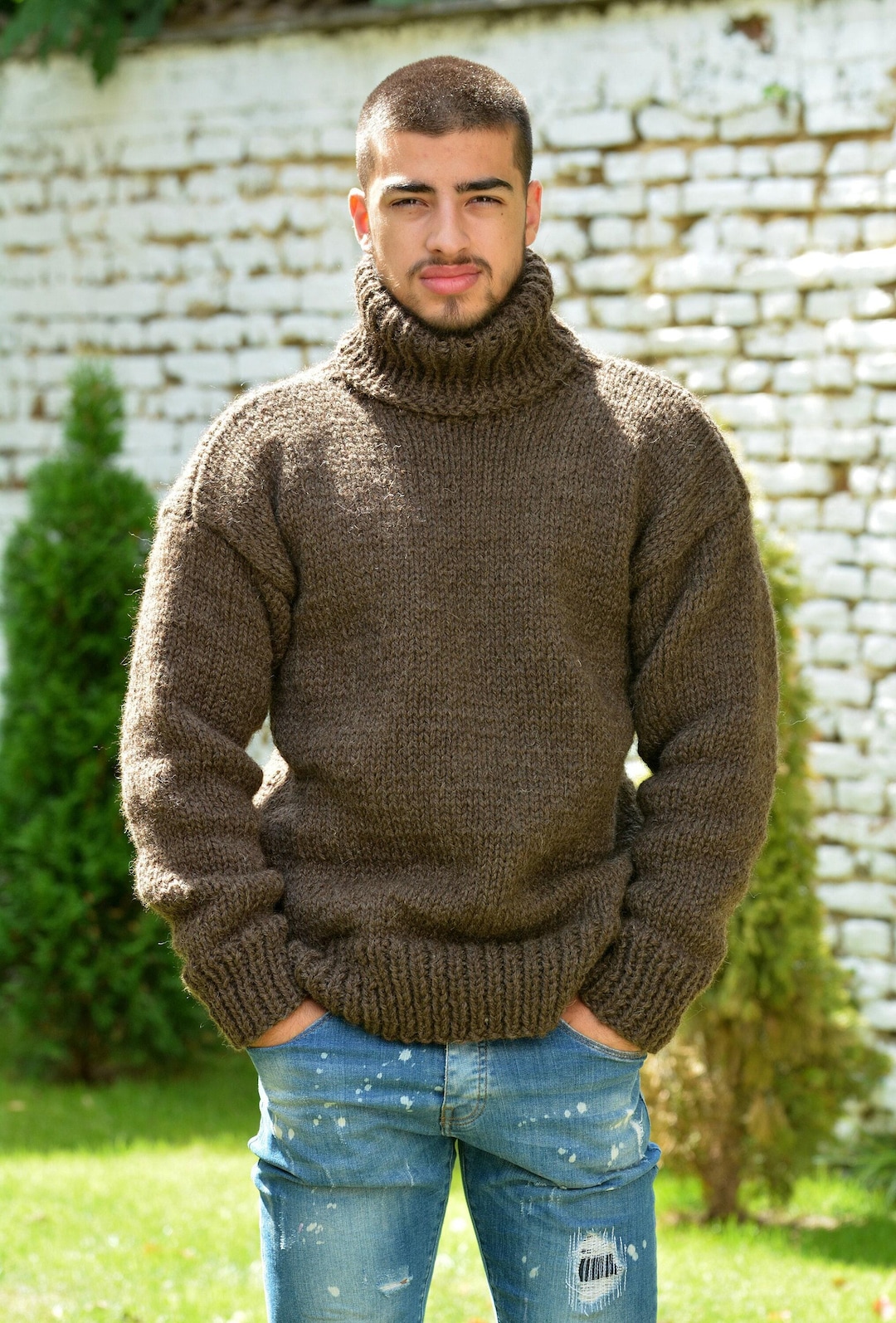 Dikke Wollen 100 Wollen Trui Heren Wollen Trui Heren De Trui