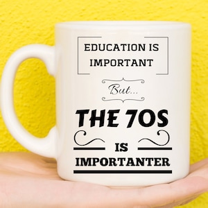 70s Mug, 70s Gifts, 70s Themed Gifts, 70s Nostalgia Gifts, Retro 70s Gifts, 70s Items, Gifts For Dad, Gifts For Grandad, Funny Mug
