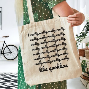 Quokkas Tote Bag, Tote Bag For Quokkas Lovers, Quokkas Gifts, Quokka Themed, Reusable Shopping Bag, Mothers Day Gifts For Women, Birthday