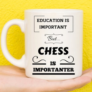 Chess Gifts, Gifts For Chess Lovers, Chess Theme Gift, Chess Presents, Gifts For Chess Players, Chess Enthusiasts, Unique Chess, Funny Mug