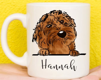 Labradoodle Mug, Mug For Labradoodle Lovers, Personalised Dog Mug, Mothers Day Gifts For Women & Girls, Labradoodle Gift, Labradoodle Puppy