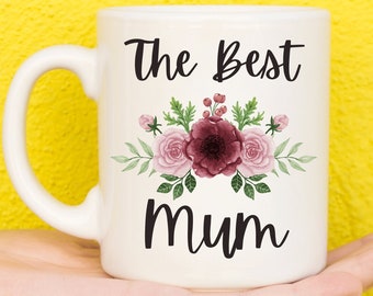 Mum Mug, Mum Gift, Gifts For Mum, Mothers Day Gift From Son, Gifts For Mum From Daughter, Birthday Present For Mum, Best Mum, Personalise