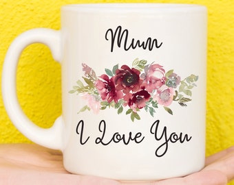 Mum Mug, Mum Gift, Gifts For Mum, Mothers Day Gift From Son, Gifts For Mum From Daughter, Birthday Present For Mum, Best Mum, Personalise