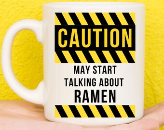 Ramen Gifts, Ramen Mug, Ramen Noodle Gifts, Gifts For Ramen Lovers, Ramen Themed, Cute Ramen Mug, Funny Ramen Presents, Gifts For Students