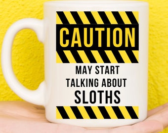 Faultier Geschenke, Faultier Becher, Faultier Geschenke, Faultier Sachen, Faultier Dinge, Faultier Thema, Geschenke für Faultier Liebhaber, Faultier Produkte, Geburtstagsbecher
