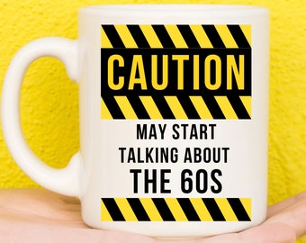 60s Gifts, 60s Themed Gifts, 60s Nostalgia Gifts, Retro 60s Gifts, 60s Items, Iconic 60s Mug, Gifts For Dad, Gifts For Grandad, Birthday Mug