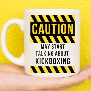 Kick Boxing Gifts, Gifts For Kick Boxing Lovers, Boxing Things, Boxing Theme, Kick Boxing Presents, Gifts For Boxers, Boxing Fans, Funny Mug