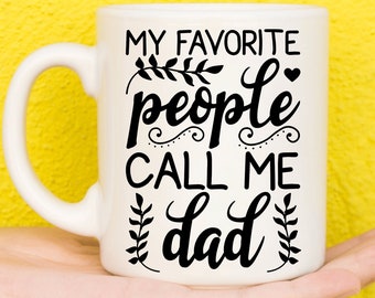 Papá, Regalo para papá, Taza divertida de papá, Taza del día del padre, Regalo para papá, Regalo de cumpleaños de hijo / hijas para papá, Regalo de Navidad