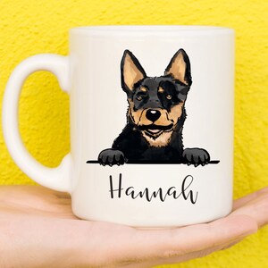 Miniature Pinscher Mug, Mug For Miniature Pinscher Lover, Personalised Dog Mug, Mothers Day Gifts For Women & Girls, Miniature Pinscher Gift