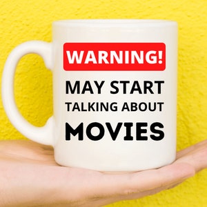 Gifts For Movie Lovers, Gifts For Movie Buffs, Film Lovers, Movie Gifts, Gifts For Cinephiles, Movie Themed, Movie Mug, Funny Mug