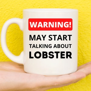 Lobster Gifts, Lobster Mug, Gifts For Lobster Lovers, Lobster Theme, Lobster Presents, Sea Gifts, All Things Lobster, Funny Mug, Novelty