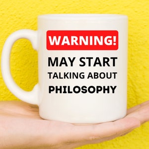 Philosophy Gifts, Gifts For Philosophy Lovers, Gifts For Philosophy Majors, Gifts For Philosophy Students, Philosophy Mug, Funny Mug