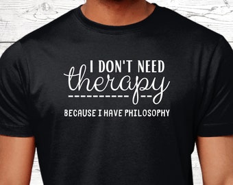 Philosophy Gifts, Philosophy T-Shirt, Gifts For Philosophy Lovers, Philosophy Shirts, Philosophy Jumper, Philosophy Presents