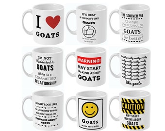 Goat Gifts, Gifts For Goat Lovers, Goat Mug, Funny Goat Presents, Goat Stuff, Goat Themed Gifts, Novelty Farm Cup, Birthday Mug